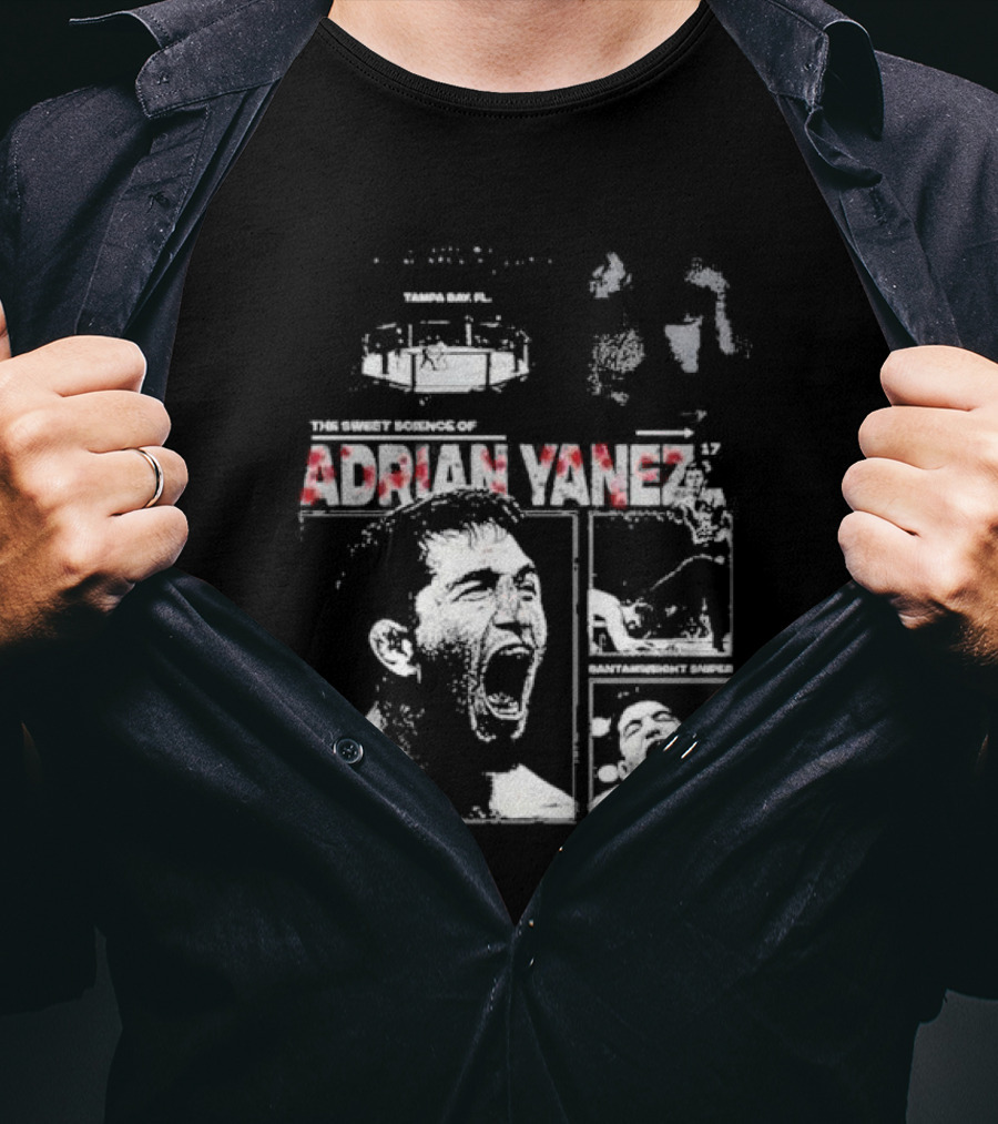 Tampa Bay FL The Sweet Science Of Adrian Yanez Bantamweight Sniper T-Shirt