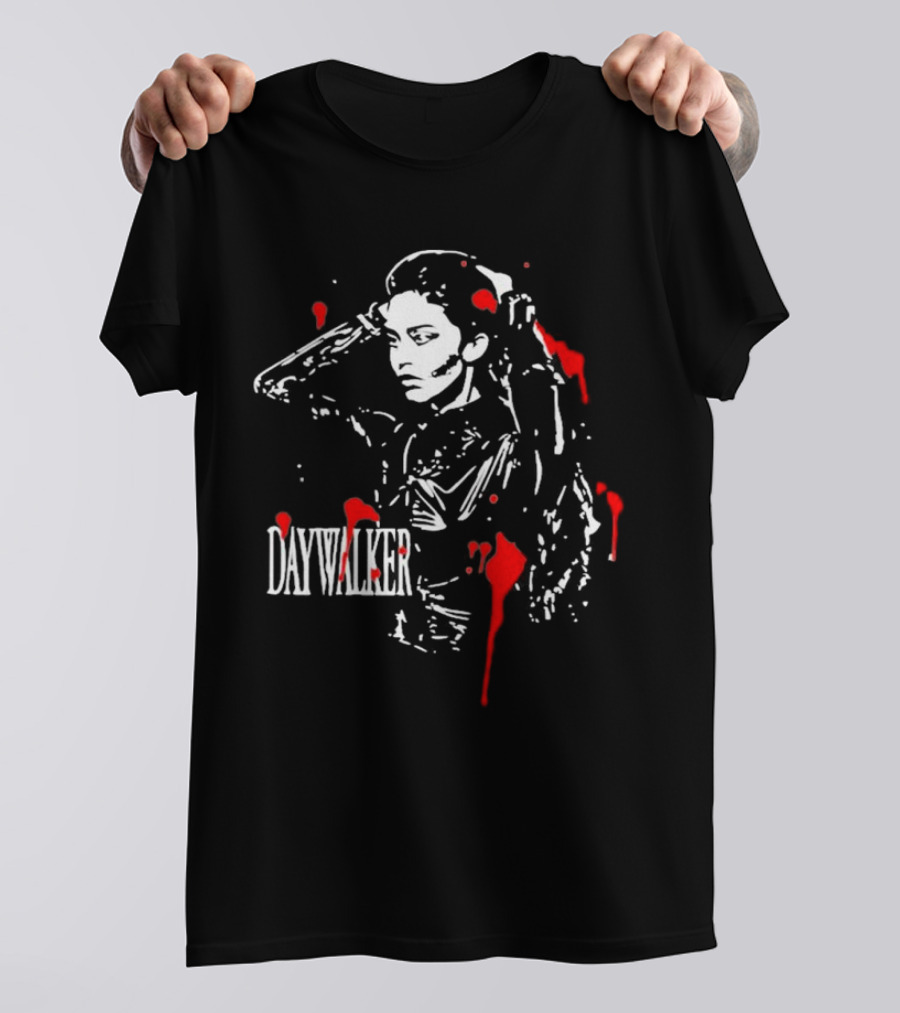 Valkyrae Daywalker Red Blood Splatter T-Shirt