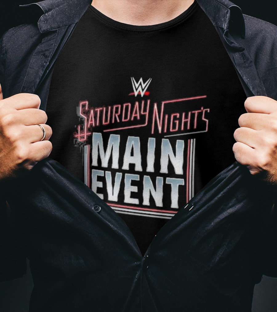 WWE Saturday Night's Main Event Classic Wrestling T-Shirt