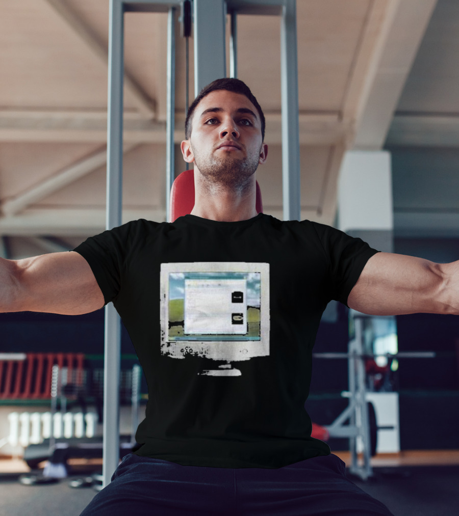 Youknow Run It Back MSN Computer Monitor Window Graphics T-Shirt