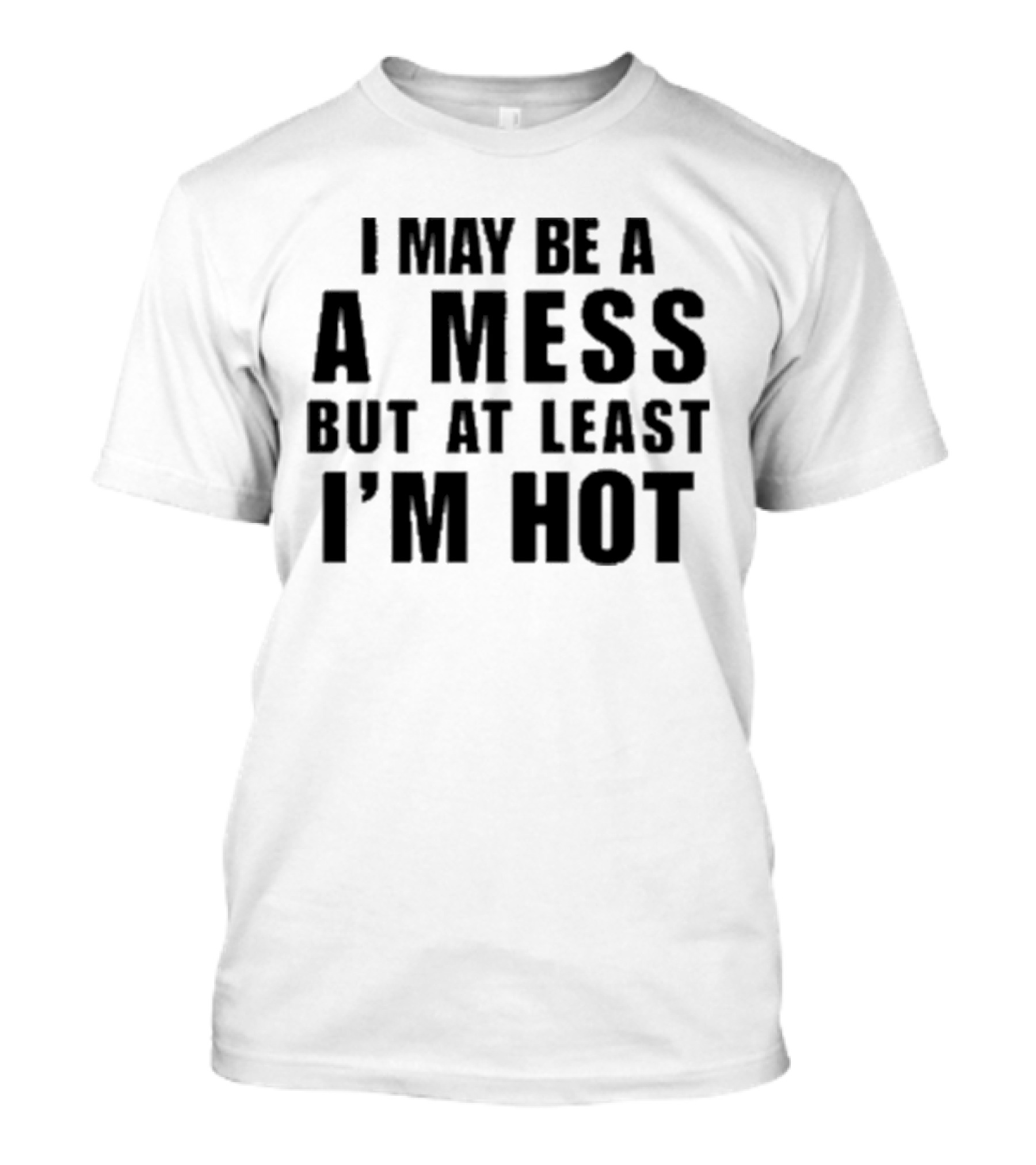 Alix Ashley Earle I May Be A A Mess But At Least I’m Hot T-Shirt