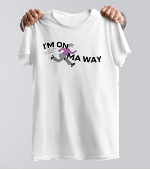 Gerald Cakes Smosh I’m On Ma Way Running Character T-Shirt