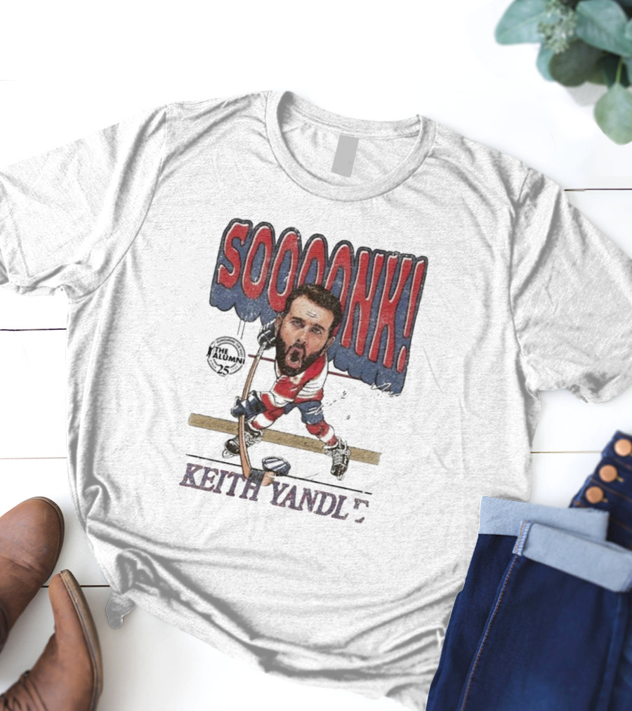 Spittin Chiclets Alumni Association Keith Yandle SOOONK T-Shirt
