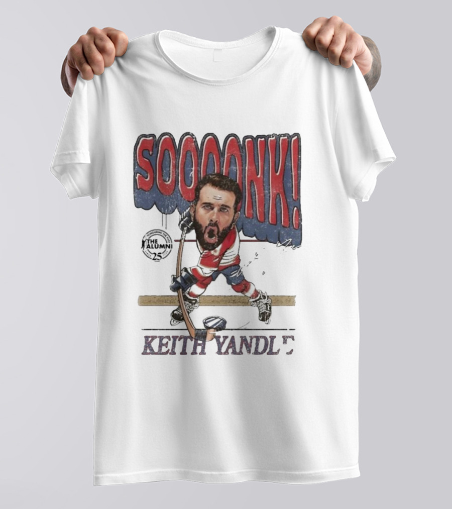 Spittin Chiclets Alumni Association Keith Yandle SOOONK T-Shirt