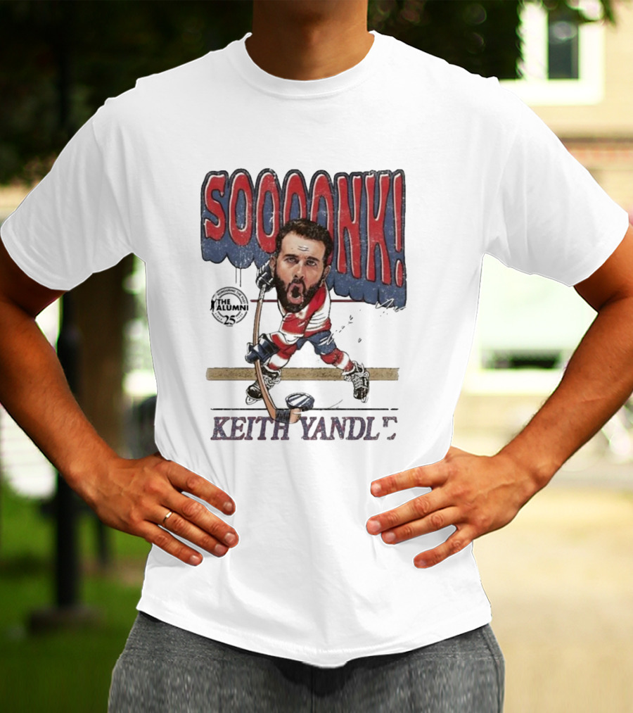 Spittin Chiclets Alumni Association Keith Yandle SOOONK T-Shirt