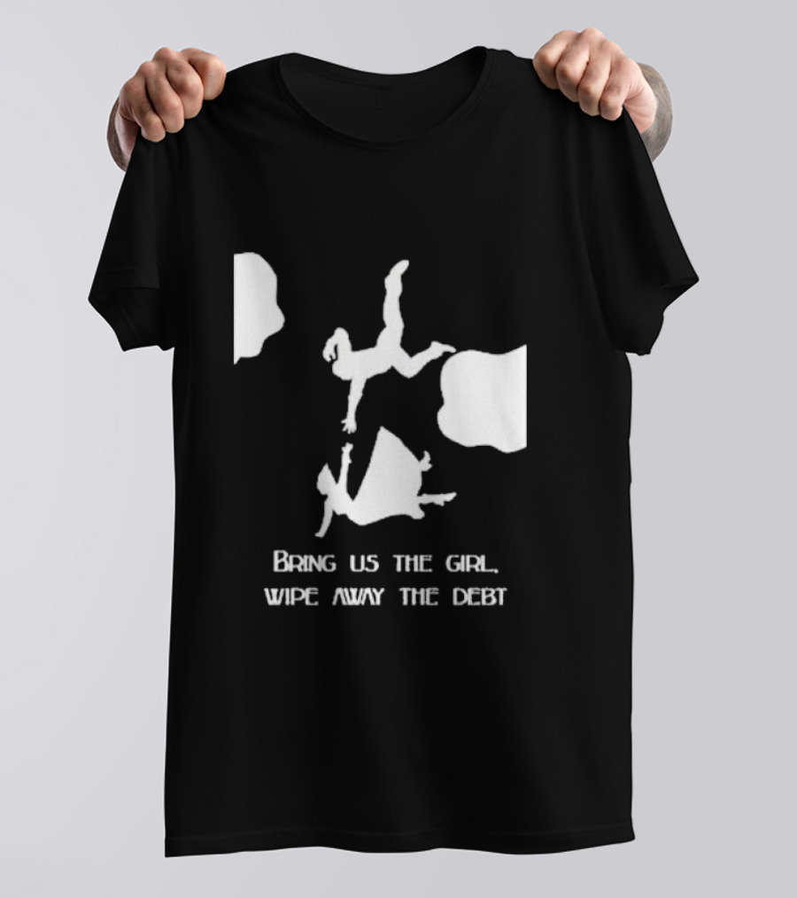 Bioshock Infinite Bring Us The Girl Wipe Away The Debt Falling T-Shirt