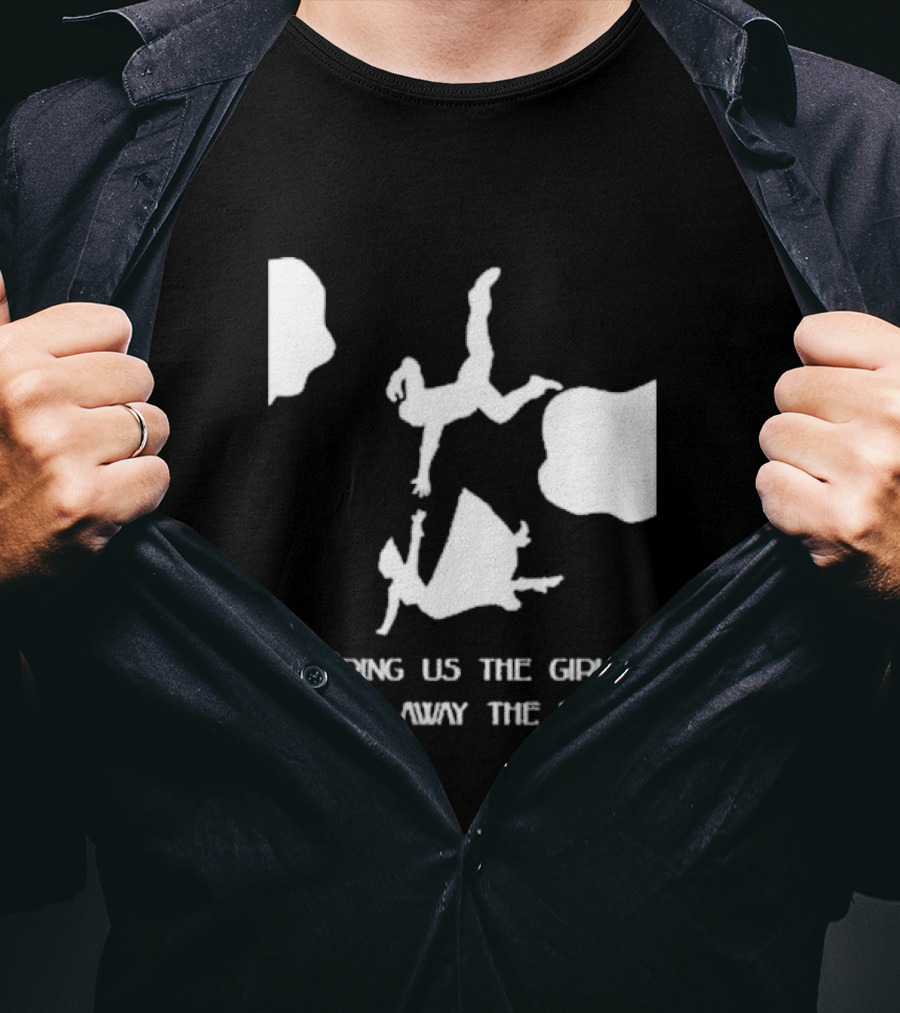 Bioshock Infinite Bring Us The Girl Wipe Away The Debt Falling T-Shirt
