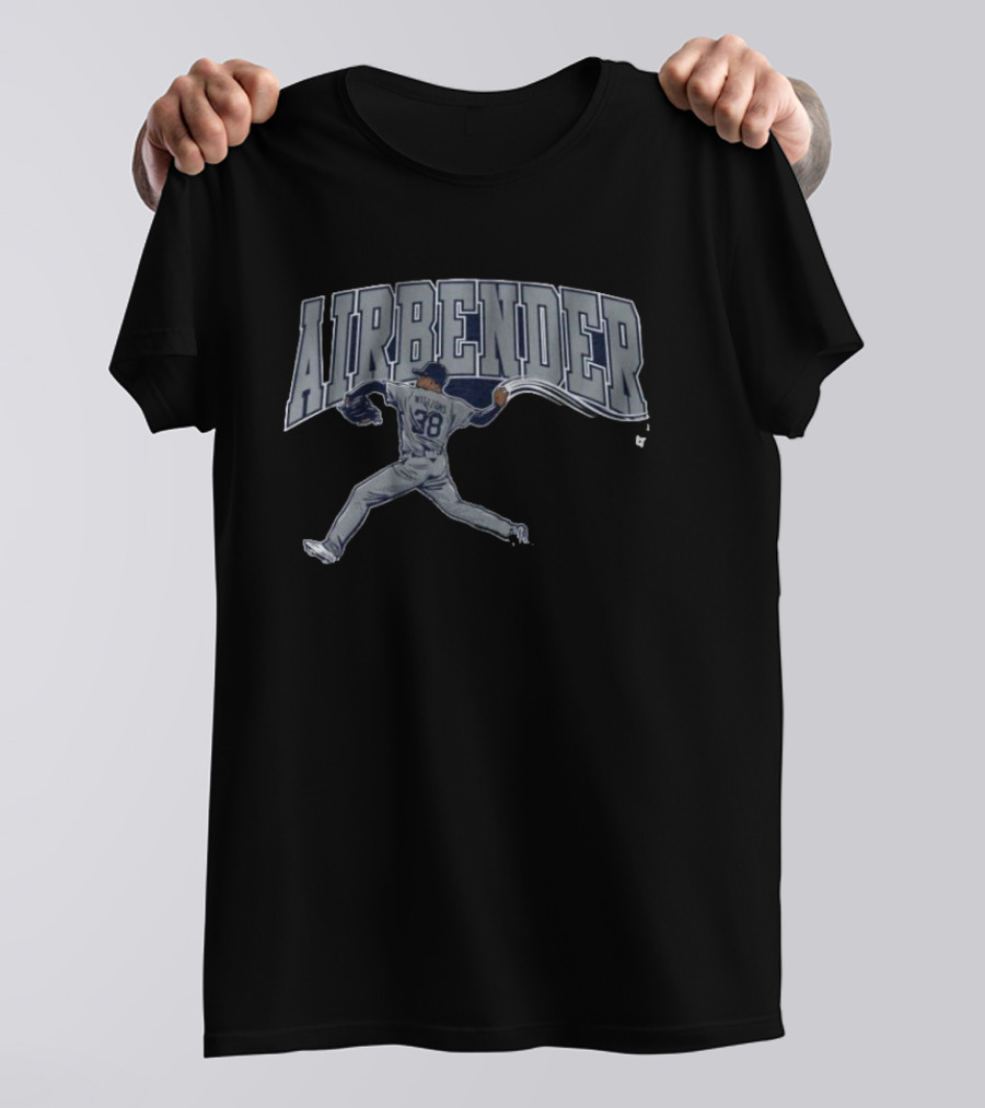 Devin Williams Airbender 38 New York Baseball T-Shirt