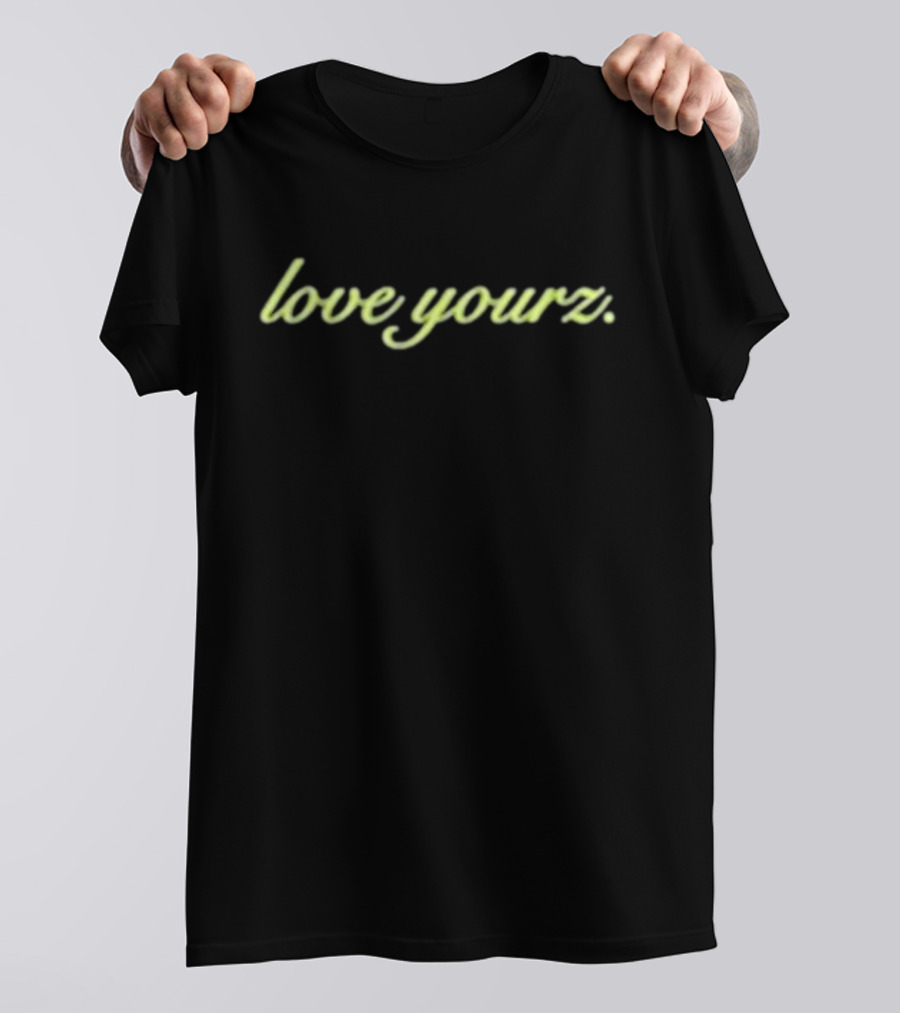 Dreamville Love Yourz Text Script Simple T-Shirt