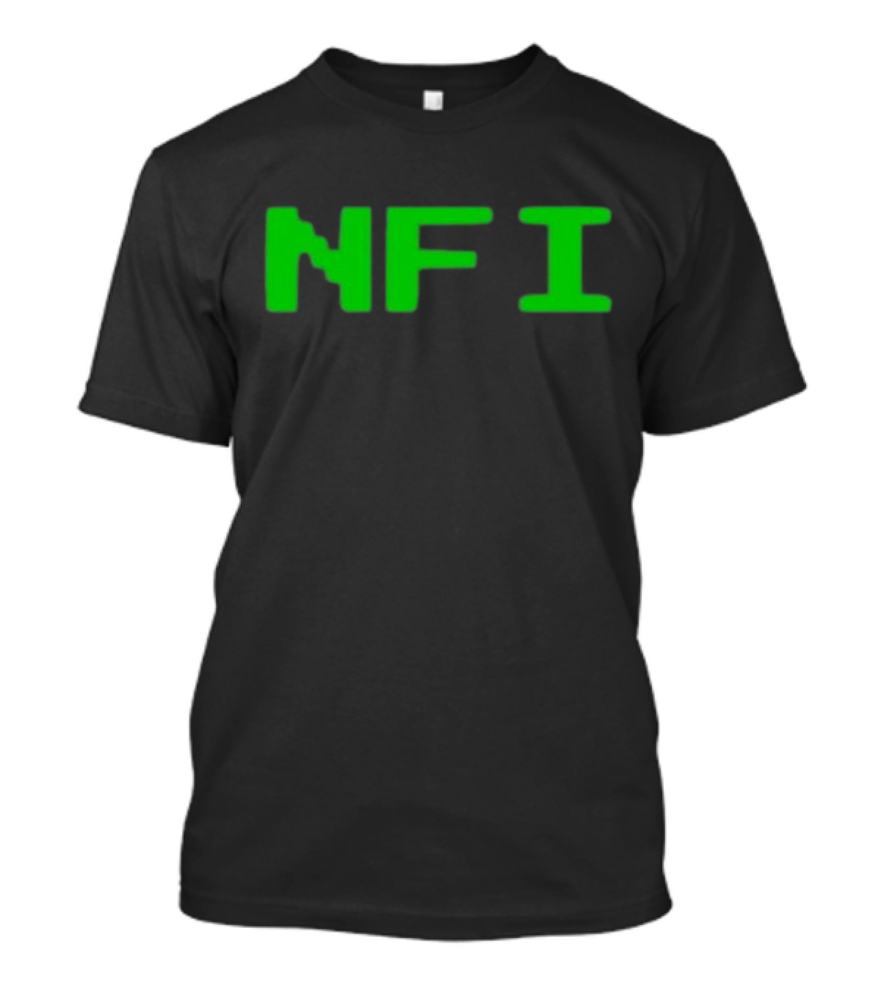 Ewanmitchellitalia Warchild NFI Green Text T-Shirt