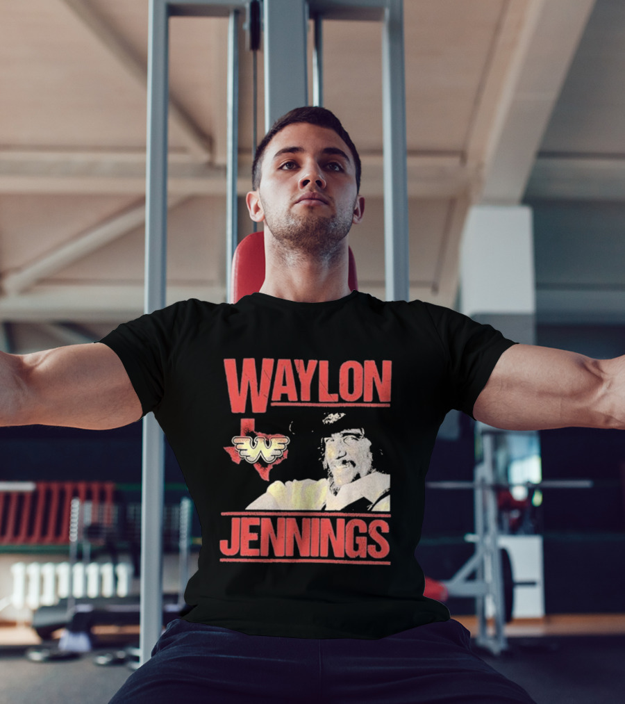 Waylon Jennings Flying W Texas T-Shirt