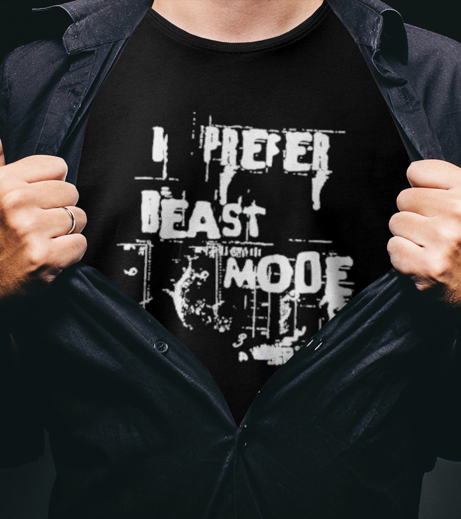 Gears Of War 3 I Prefer Beast Mode Epic Games 2011 T-Shirt