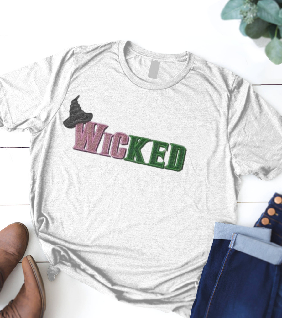 Wicked Wizard Hat Graphic Inspired By Wizard Of Oz T-Shirt