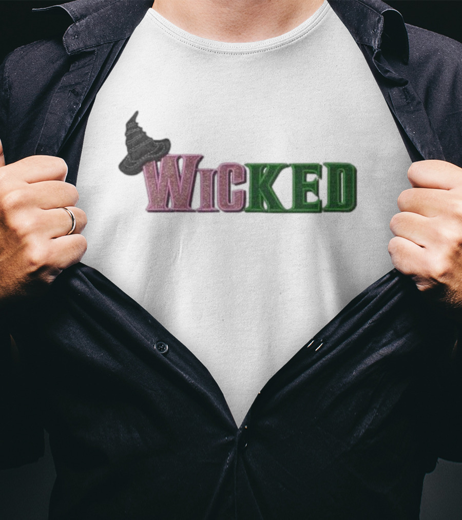 Wicked Wizard Hat Graphic Inspired By Wizard Of Oz T-Shirt
