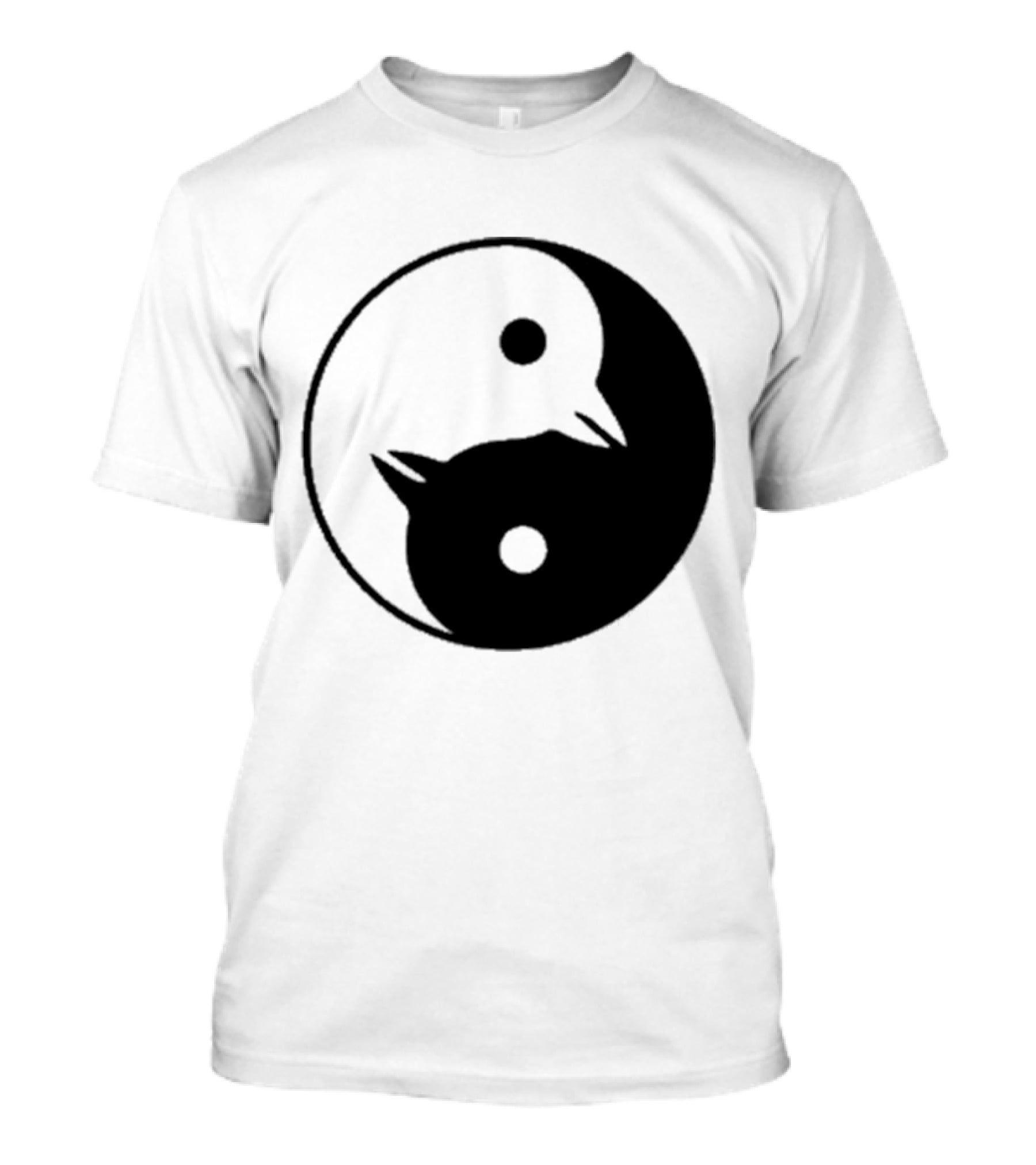 Yin Yang Penguins Pinguini Tattici Nucleari T-Shirt