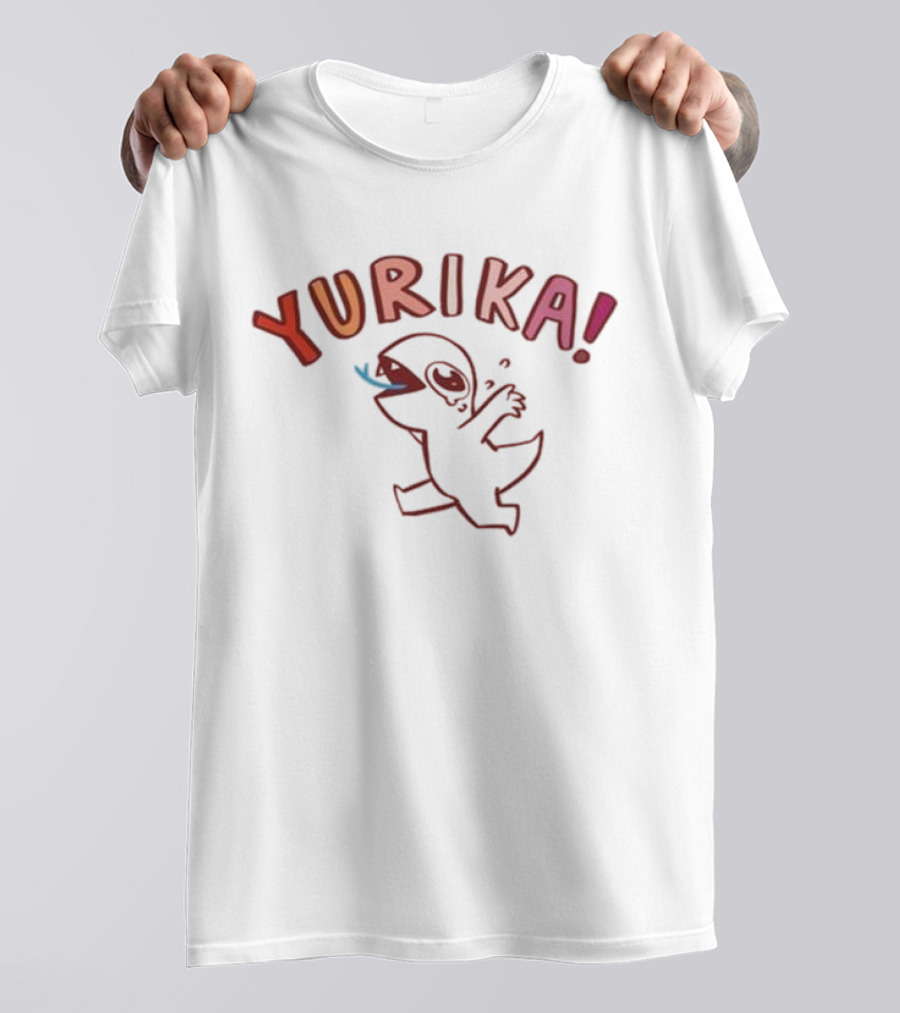 Yurika Playful Dinosaur Cartoon Wide Body Cut And Sew T-Shirt