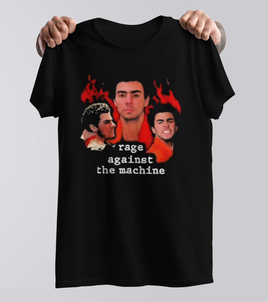 Rage Against The Machine Fiery Expression Trio T-Shirt