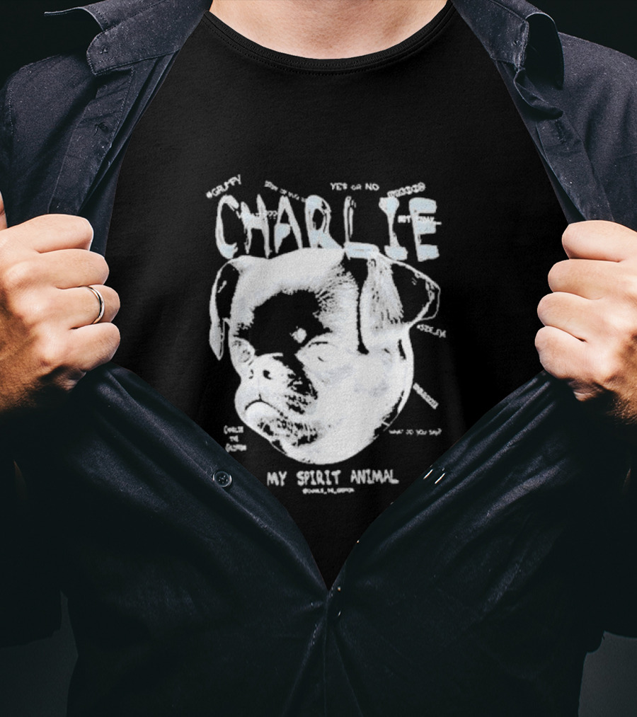 Charlie Griffon My Spirit Animal ??? Zen Surrendering Grumpy T-Shirt