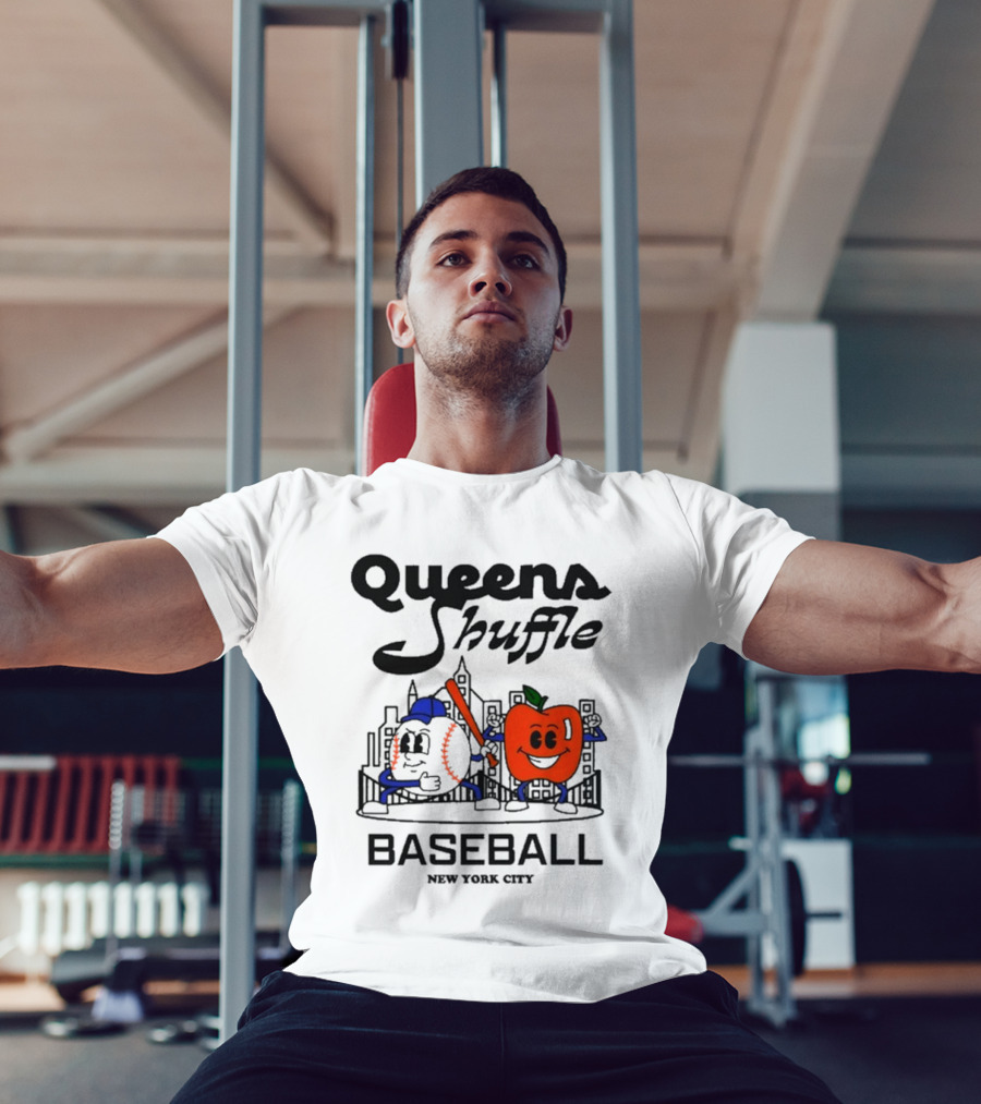 Queens Shuffle Baseball New York City T-Shirt