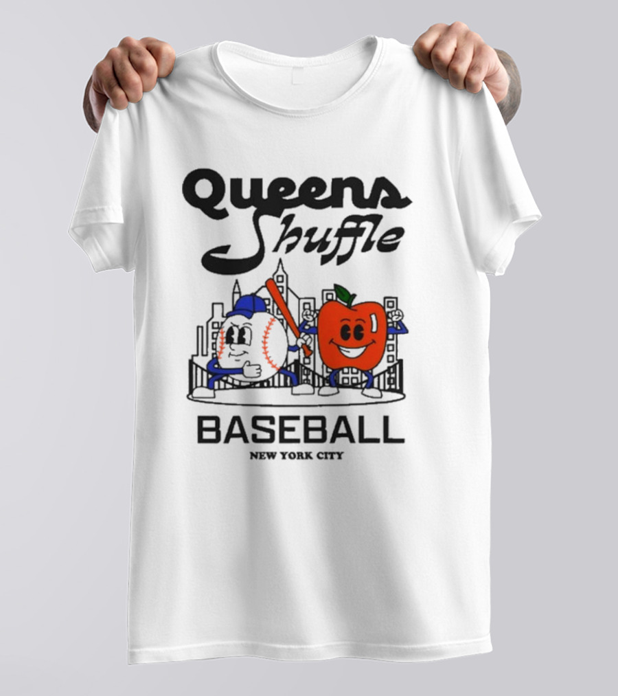 Queens Shuffle Baseball New York City T-Shirt