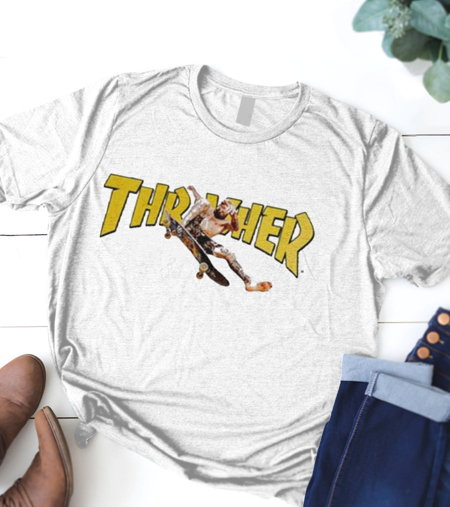 Atlas Thrasher Skateboarding T-Shirt