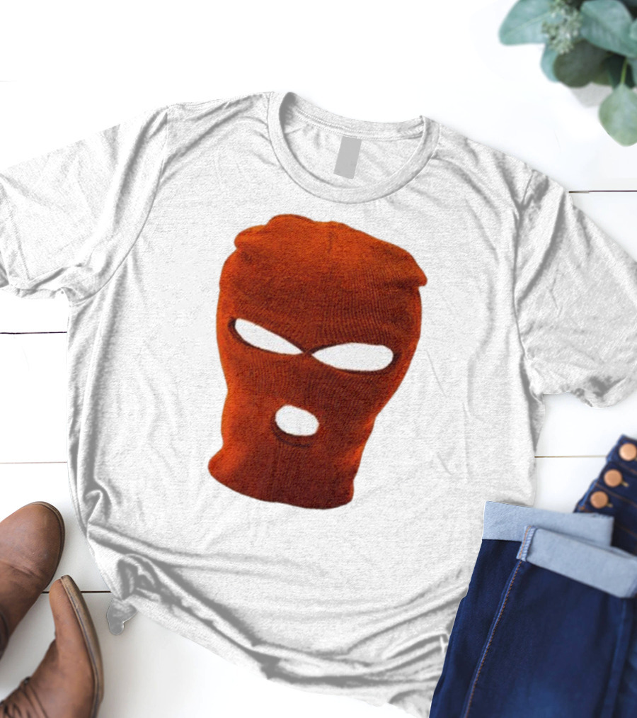 Nobigdyl Rob Hell Red Ski Mask T-Shirt