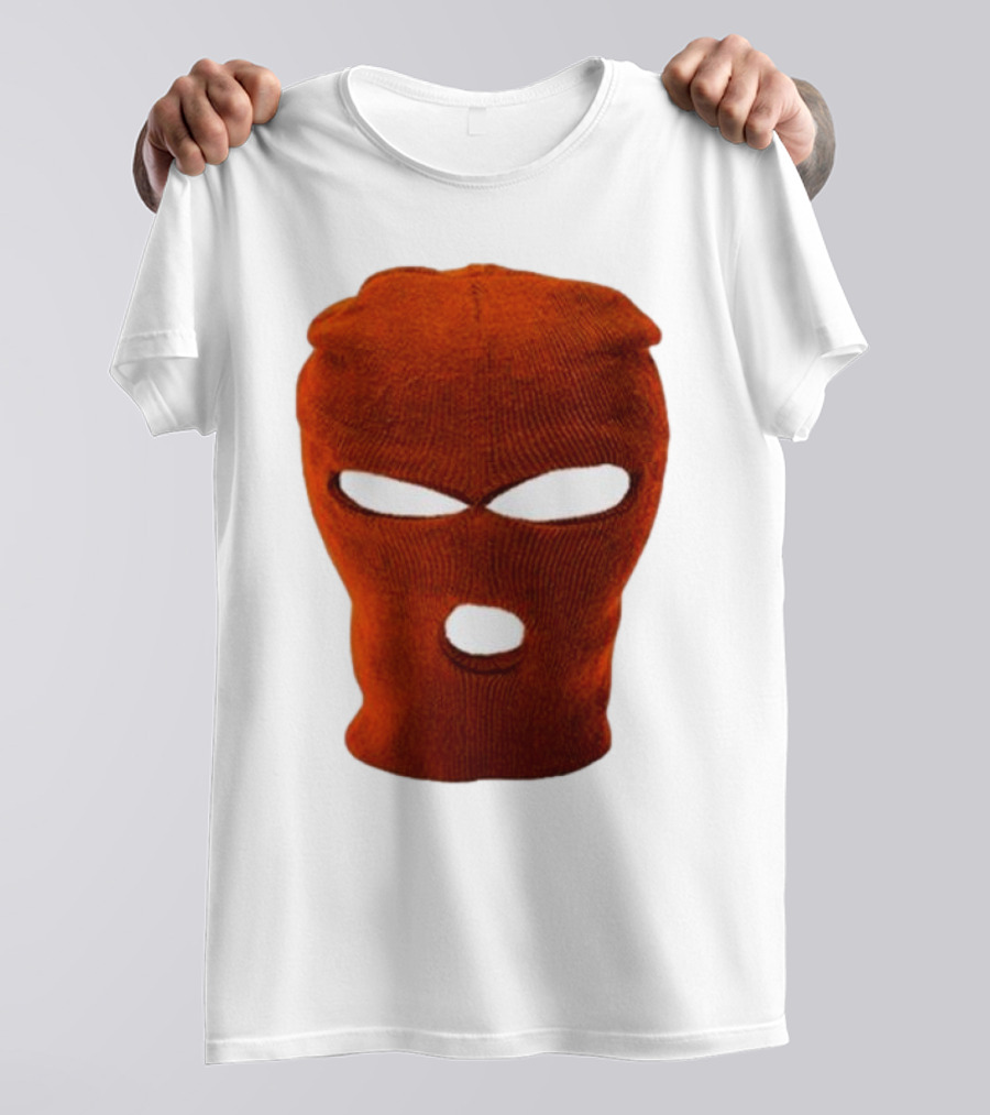 Nobigdyl Rob Hell Red Ski Mask T-Shirt