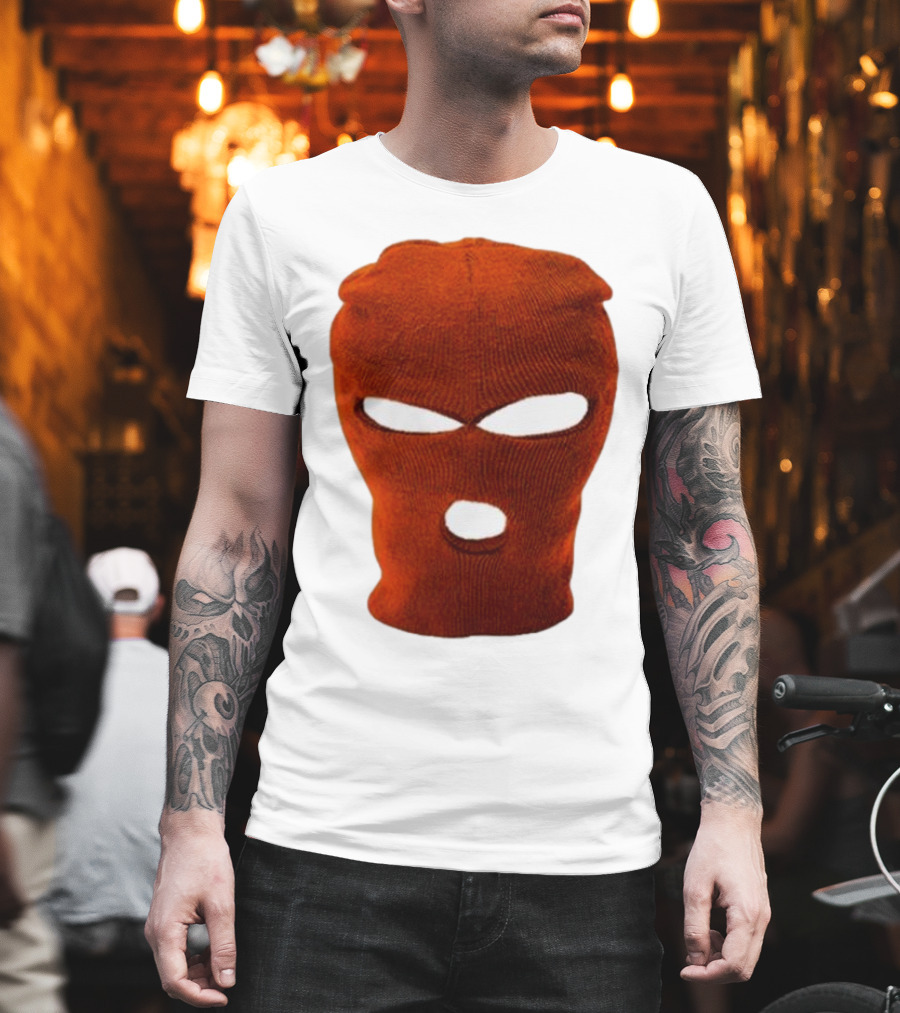 Nobigdyl Rob Hell Red Ski Mask T-Shirt