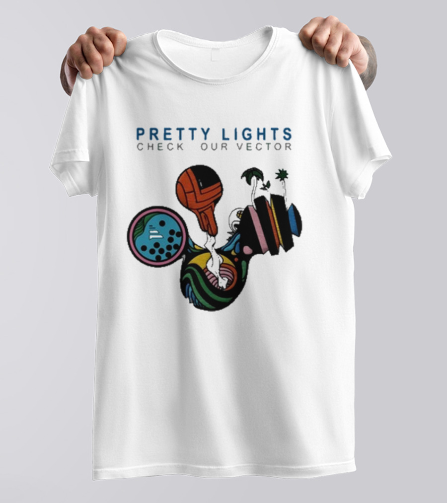 Pretty Lights Check Our Vector New T-Shirt