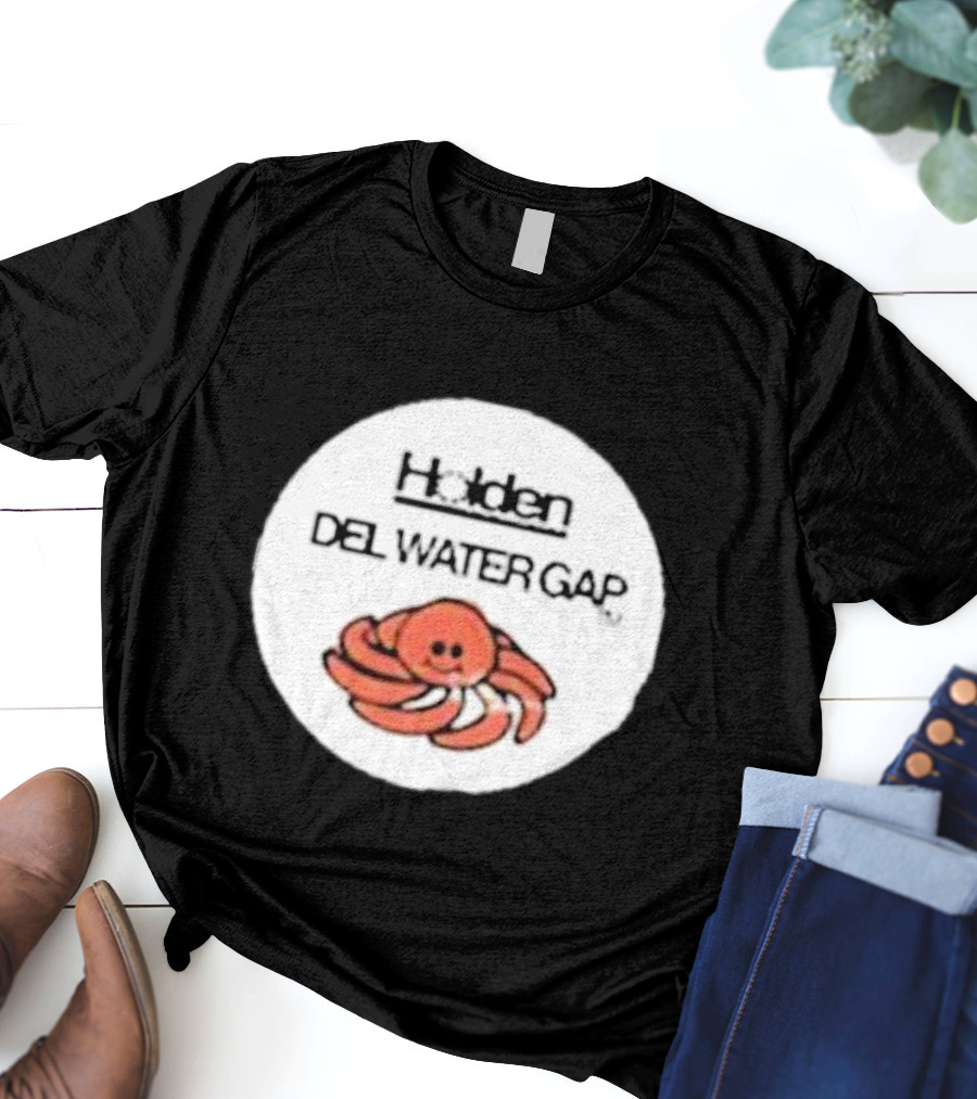Holden Del Water Gap Octopus Fruit Sticker T-Shirt