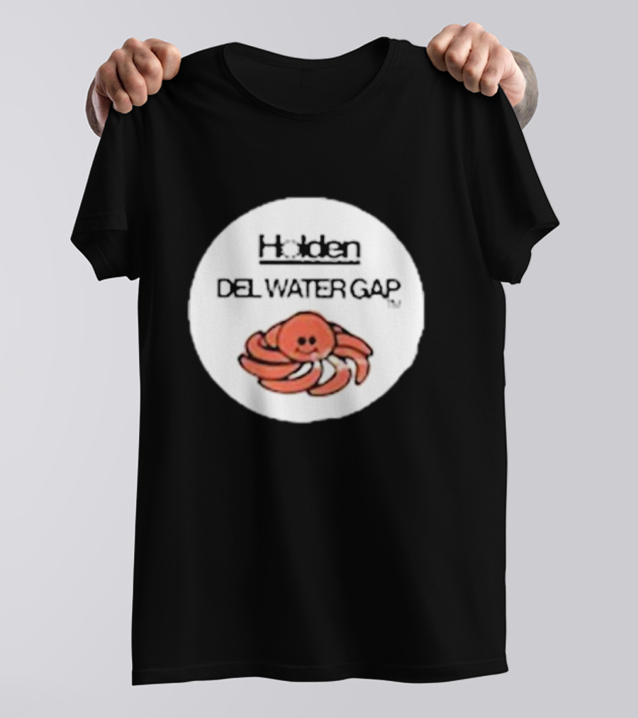 Holden Del Water Gap Octopus Fruit Sticker T-Shirt