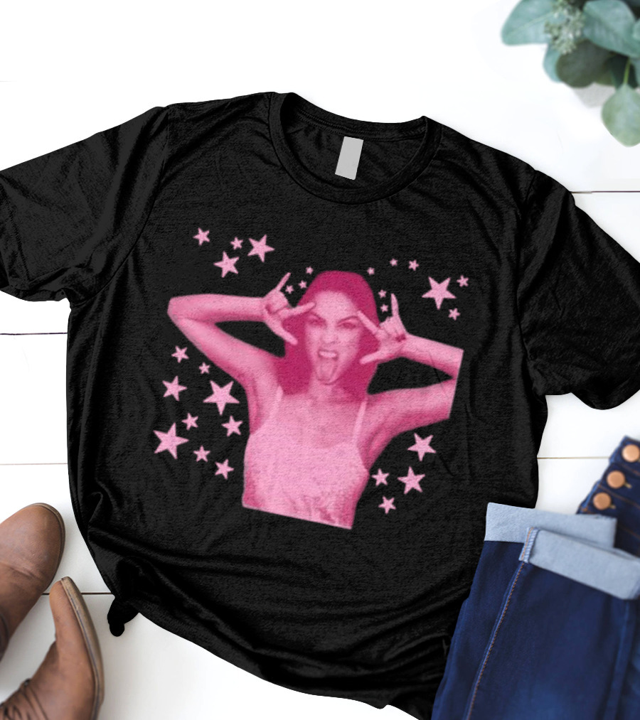 Olivia Rodrigo Spotify Wrapped Stars Pink Aesthetic T-Shirt