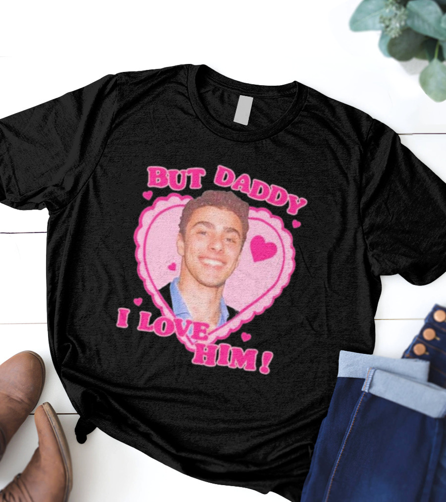 Luigi Mangione But Daddy I Love Him Heart T-Shirt