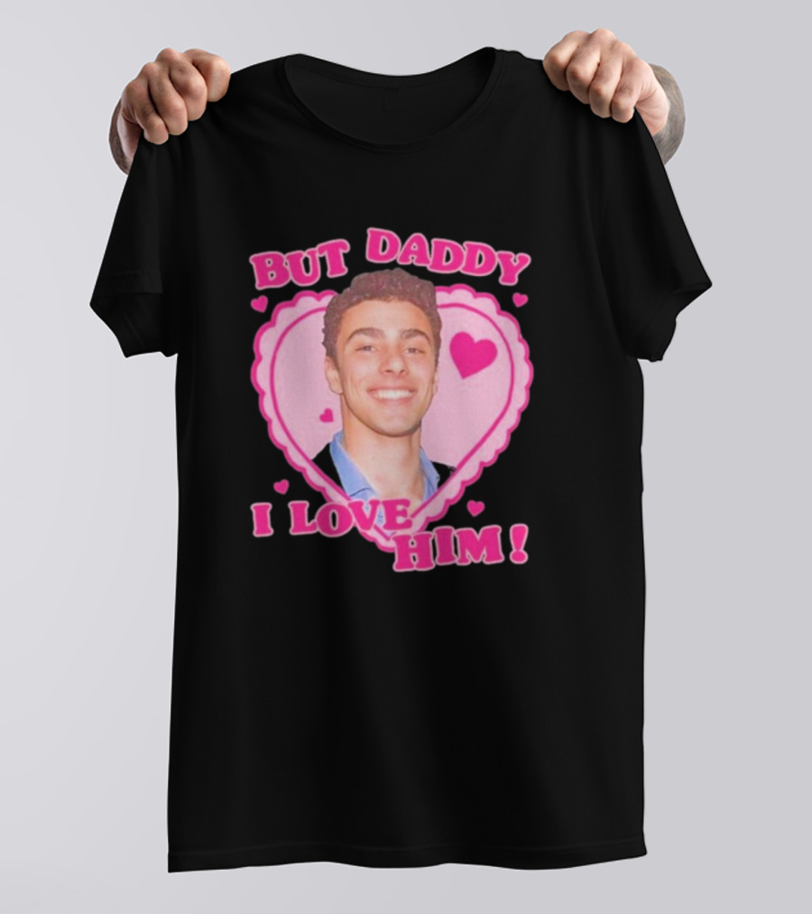Luigi Mangione But Daddy I Love Him Heart T-Shirt
