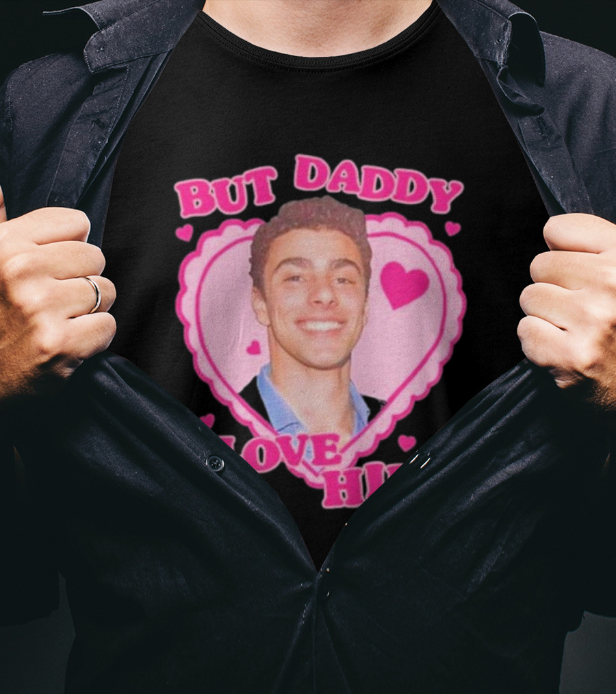 Luigi Mangione But Daddy I Love Him Heart T-Shirt
