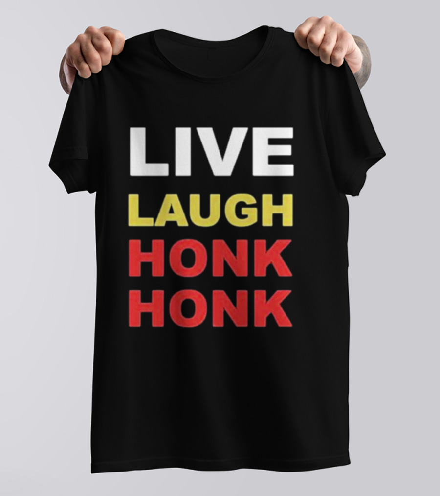Tank Ledger Live Laugh Honk Honk Funny Clown Meme T-Shirt