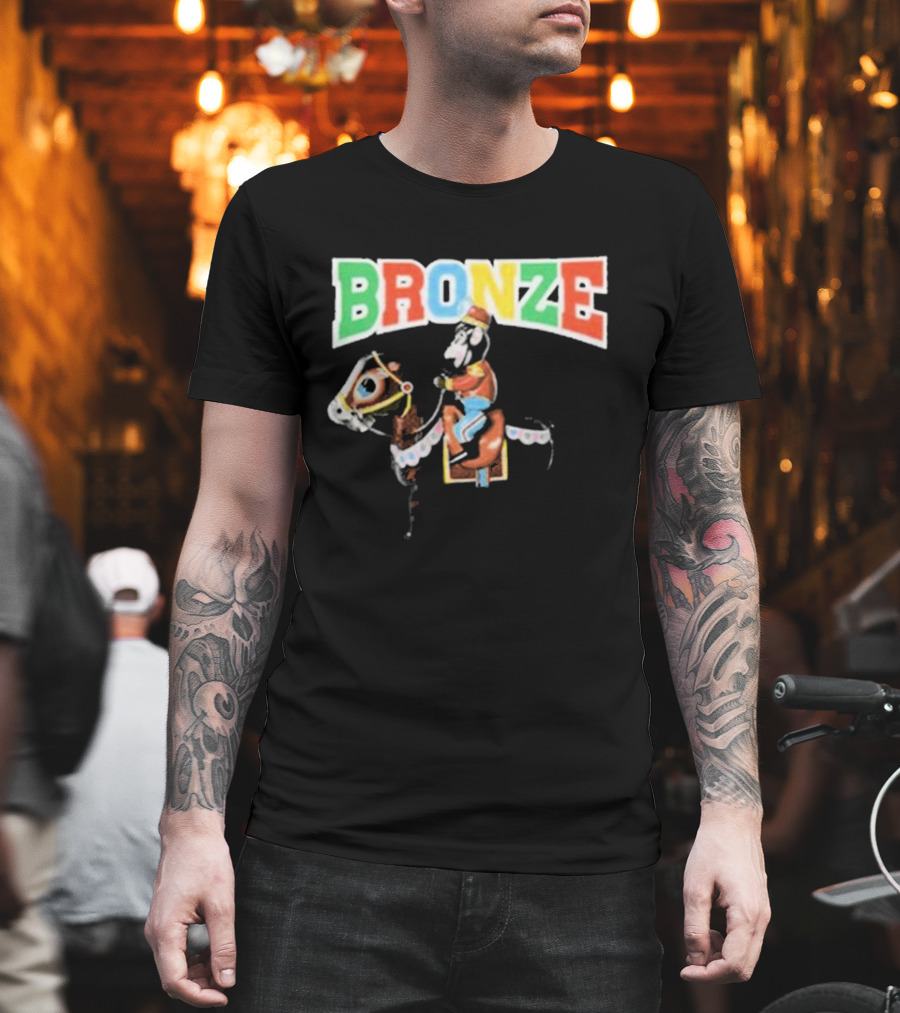 BRONZE 56k Cowboy Saddle T-Shirt