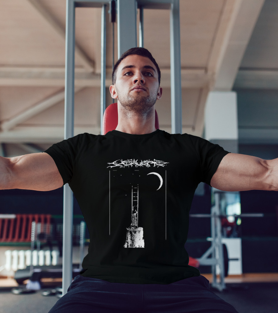 De Leaving Gildan Softstyle Ladder To Crescent Moon T-Shirt