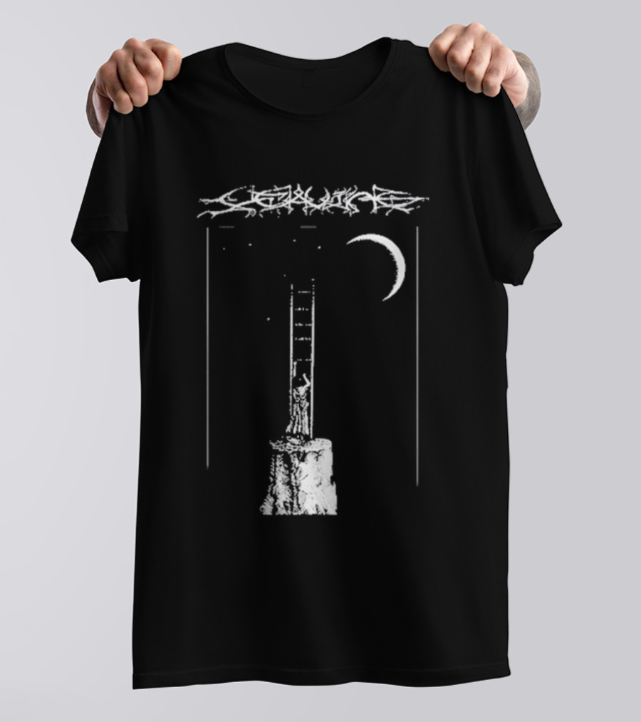 De Leaving Gildan Softstyle Ladder To Crescent Moon T-Shirt