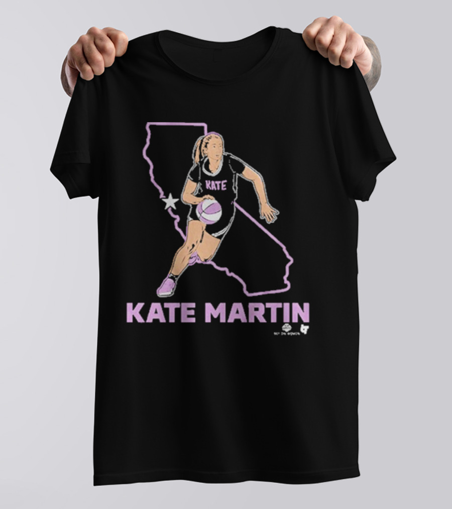Kate Martin Basketball California Star T-Shirt