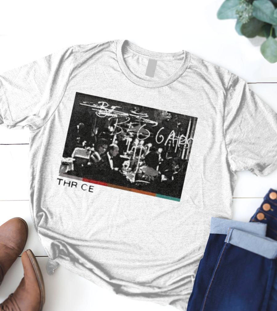 Thrice Beggars Album Art Black And White Scene T-Shirt