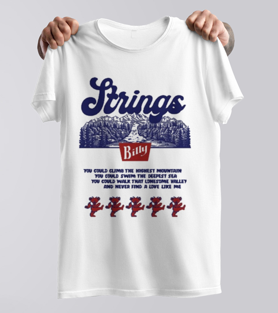 Strings Billy Mountain Valley Dancing Bears T-Shirt