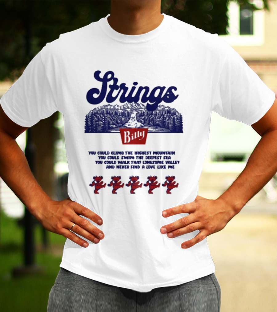 Strings Billy Mountain Valley Dancing Bears T-Shirt