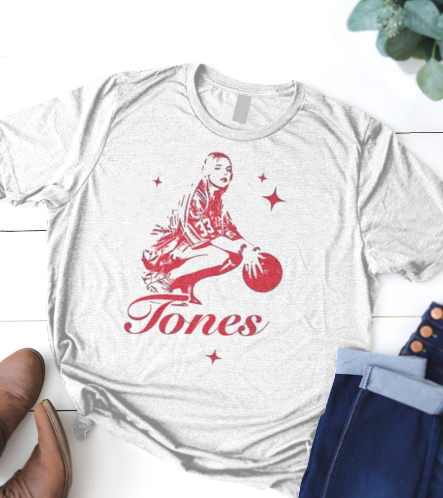 Tones 33 Sparkle Basketball T-Shirt