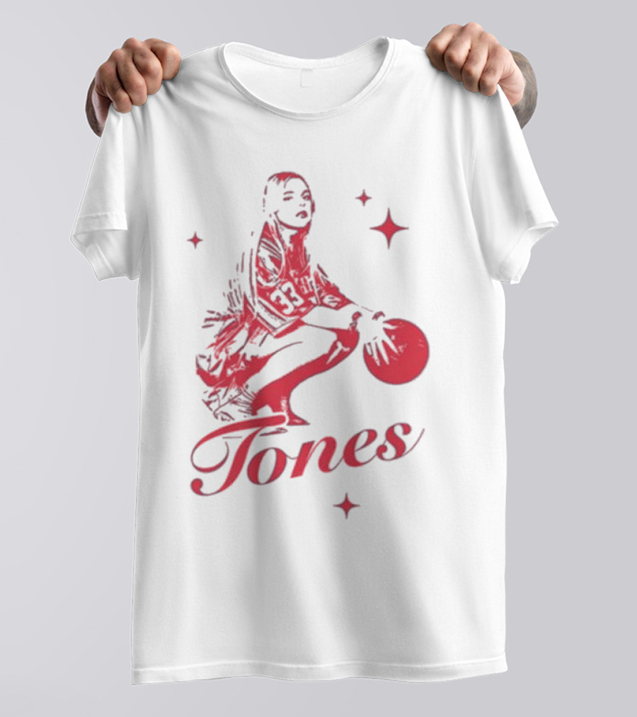 Tones 33 Sparkle Basketball T-Shirt