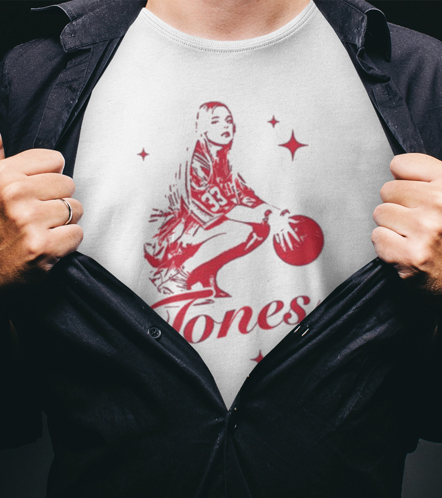 Tones 33 Sparkle Basketball T-Shirt