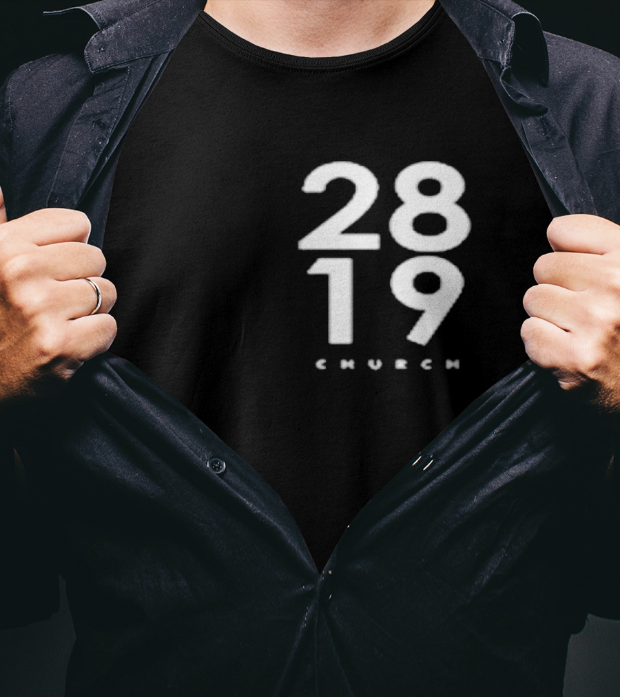 Philip Anthony Mitchell 2819 Church Minimalist Number T-Shirt