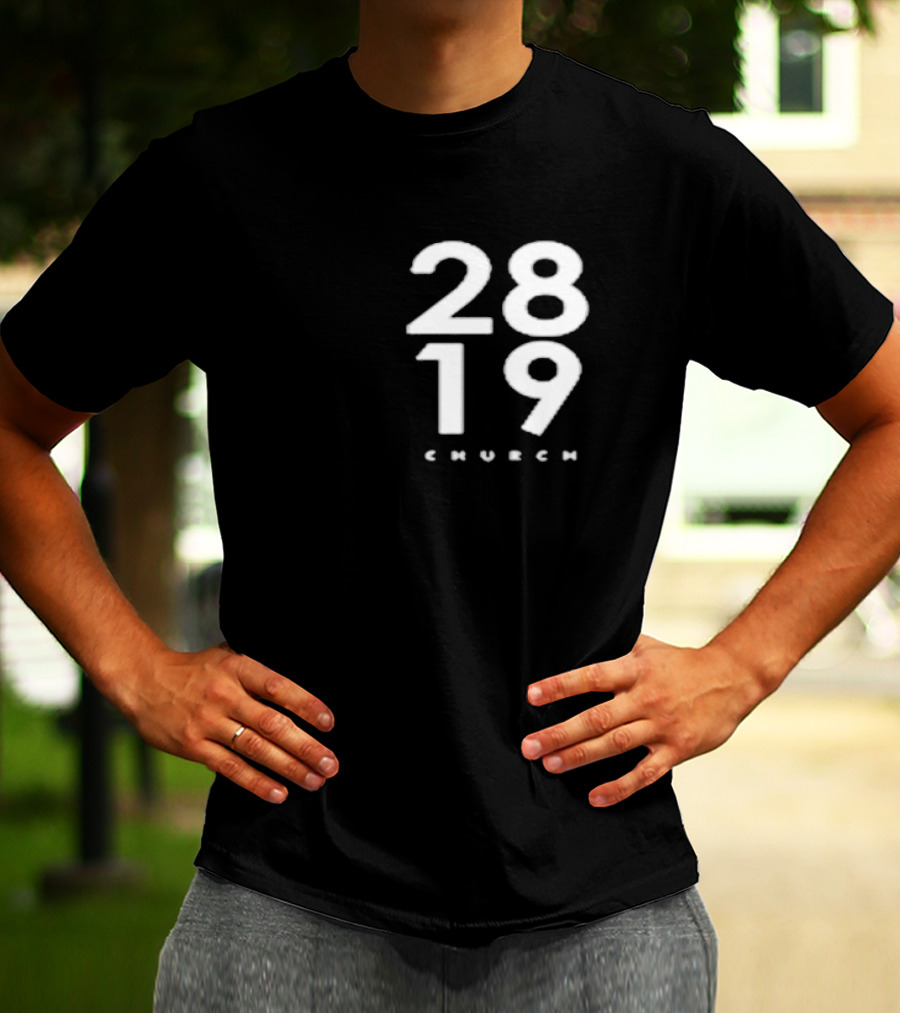 Philip Anthony Mitchell 2819 Church Minimalist Number T-Shirt