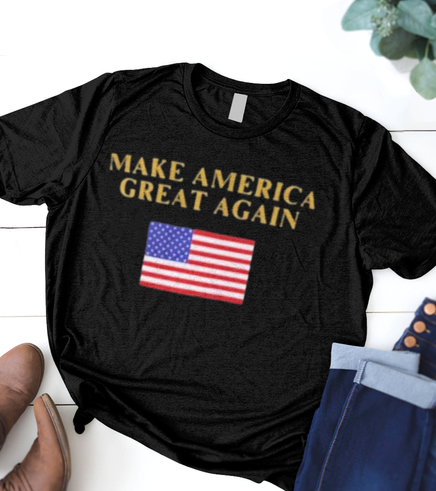 Make America Great Again American Flag T-Shirt