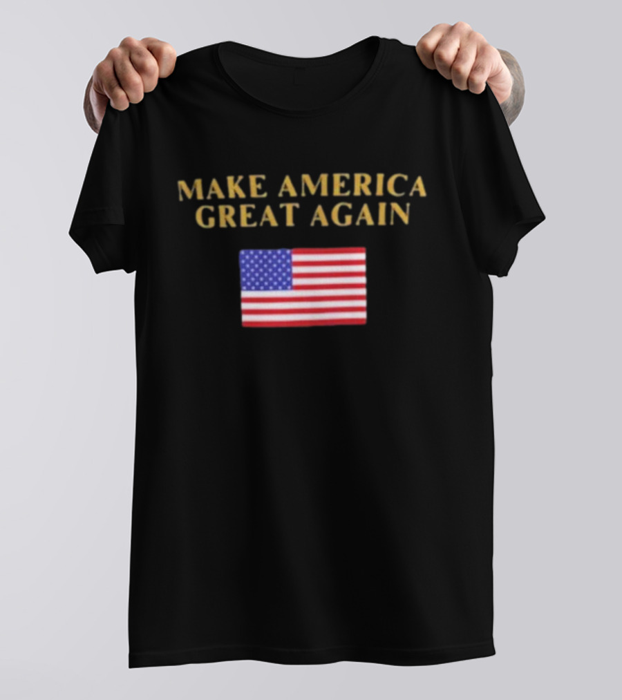 Make America Great Again American Flag T-Shirt